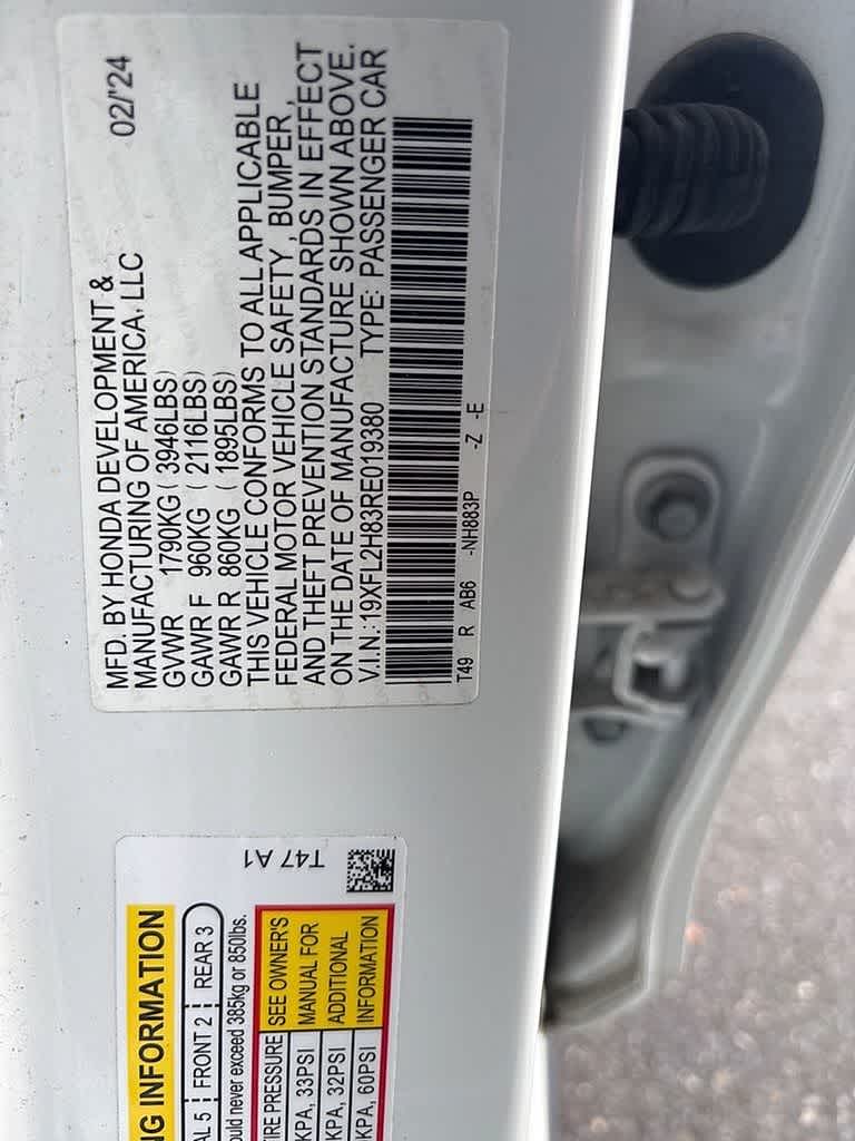 2024 Honda Civic Sport