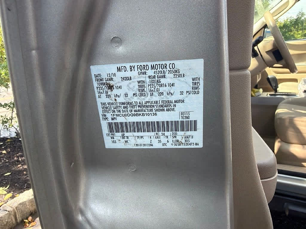 2011 Ford Escape XLT