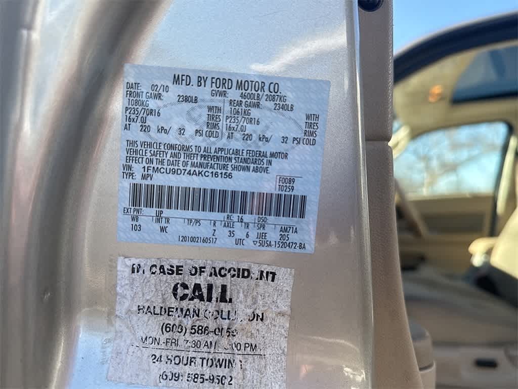 2010 Ford Escape XLT