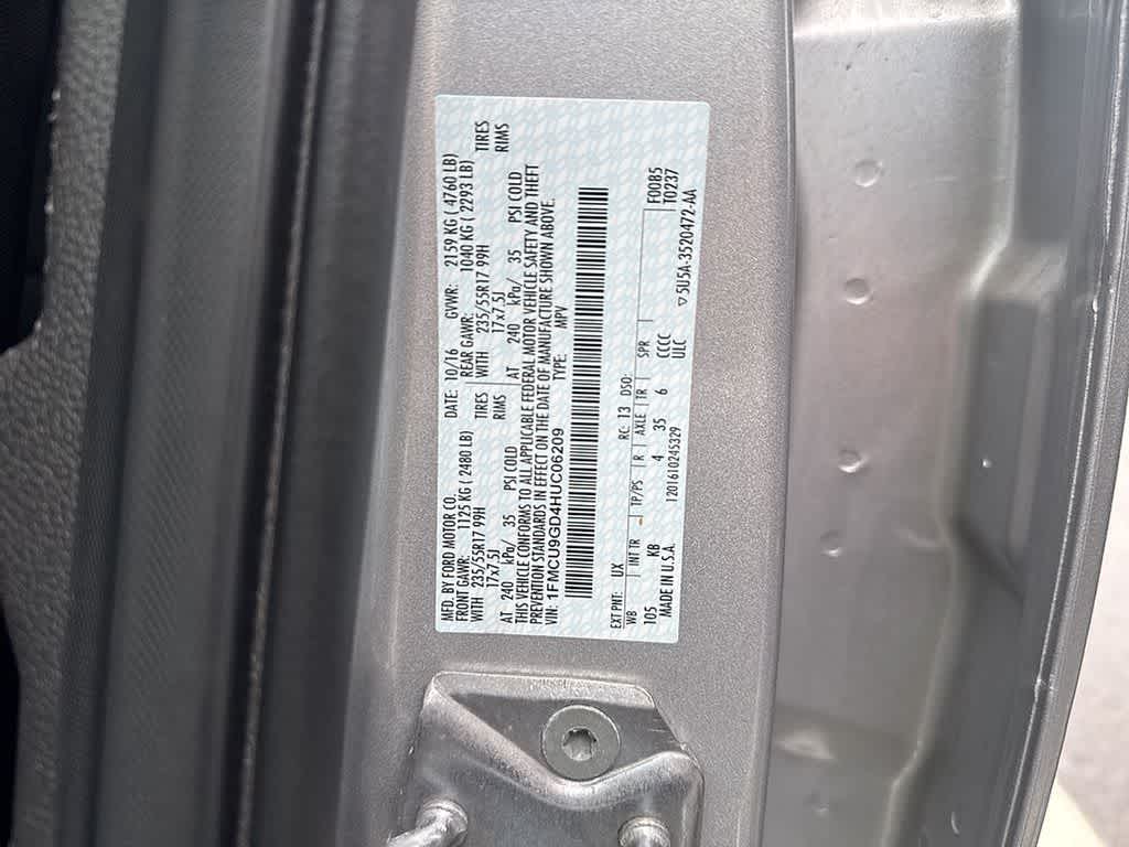 2017 Ford Escape SE