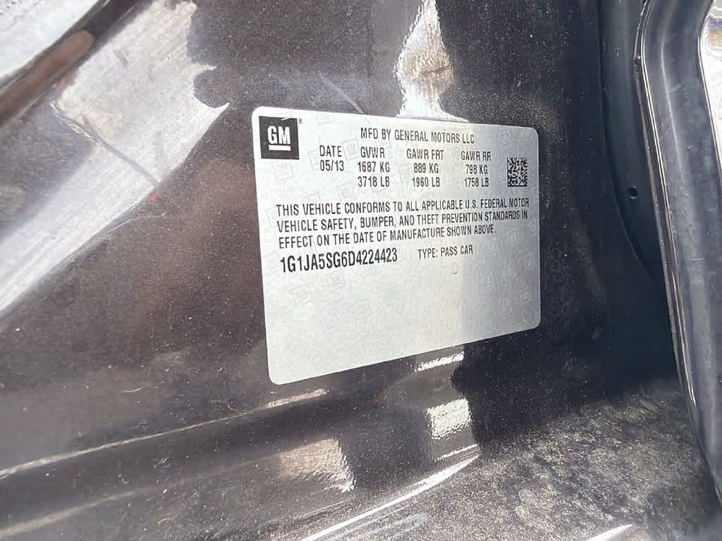 2013 Chevrolet Sonic LS