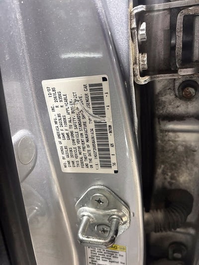 2008 Honda Accord Base
