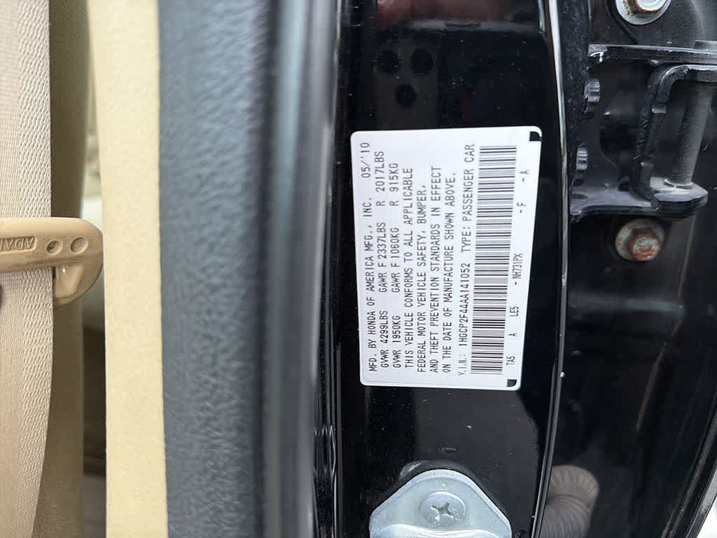 2010 Honda Accord LX-P