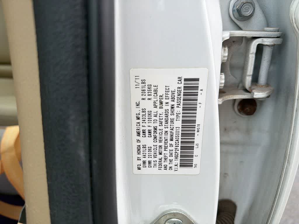 2012 Honda Accord Base