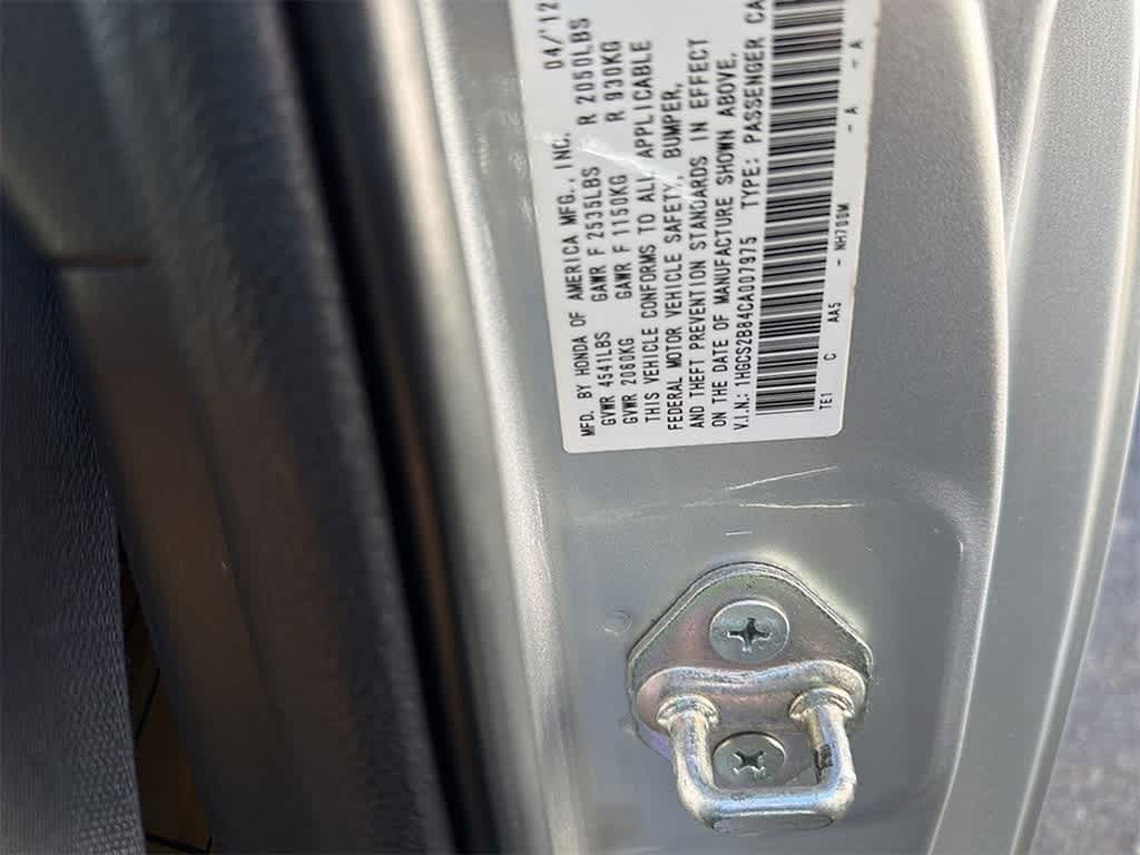 2012 Honda Accord Base