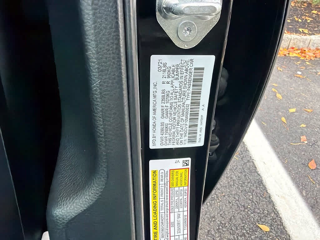 2021 Honda Accord Sedan LX