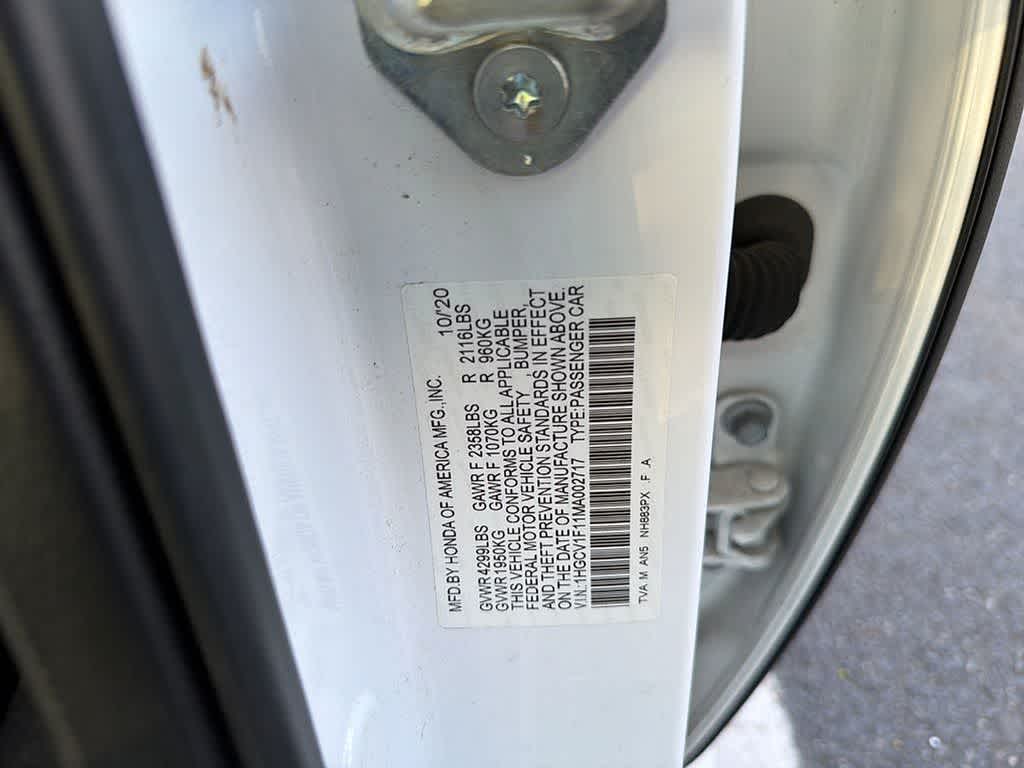 2021 Honda Accord Sedan LX