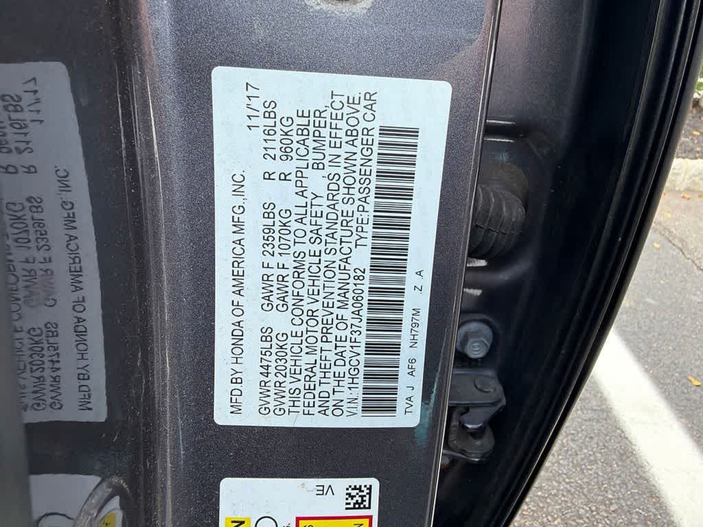 2018 Honda Accord Sedan Sport 1.5T