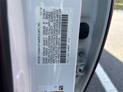 2020 Honda Accord Sedan EX