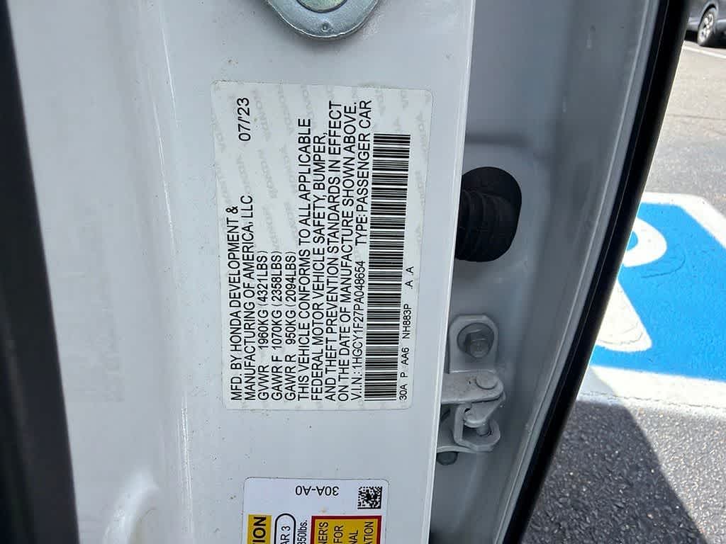 2023 Honda Accord LX