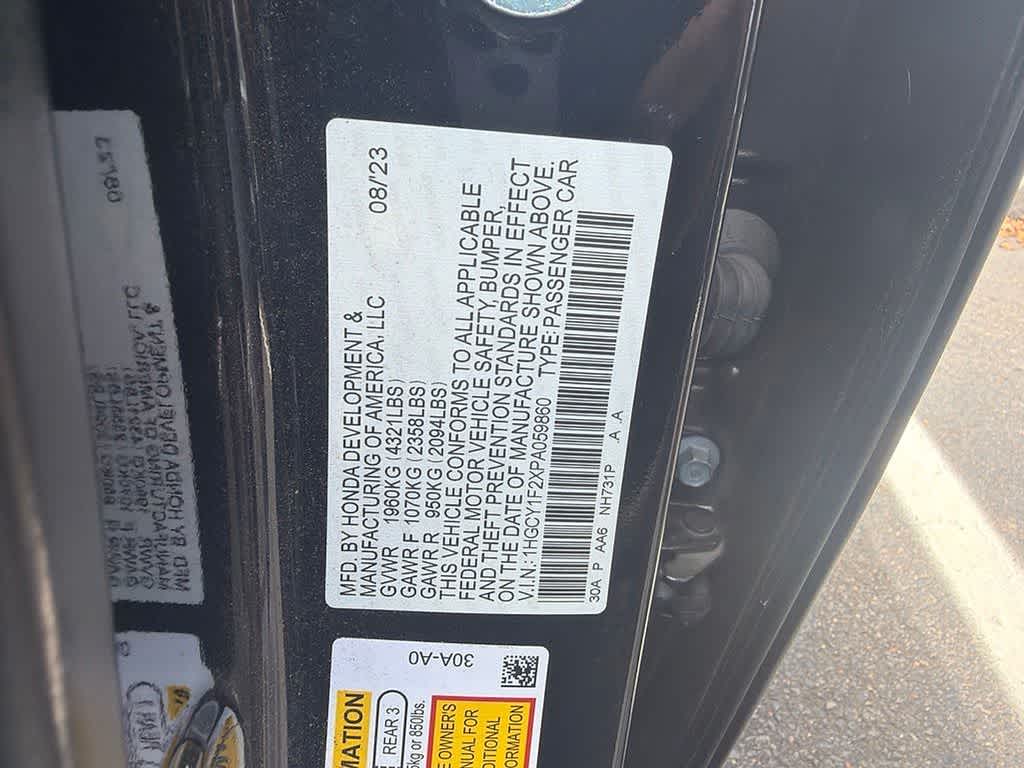 2023 Honda Accord LX