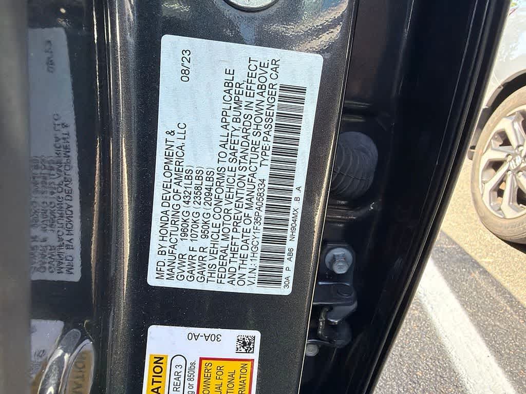 2023 Honda Accord Base
