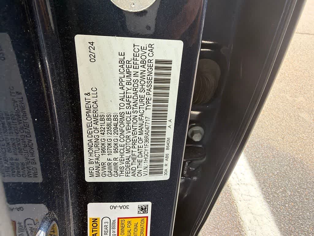 2024 Honda Accord EX