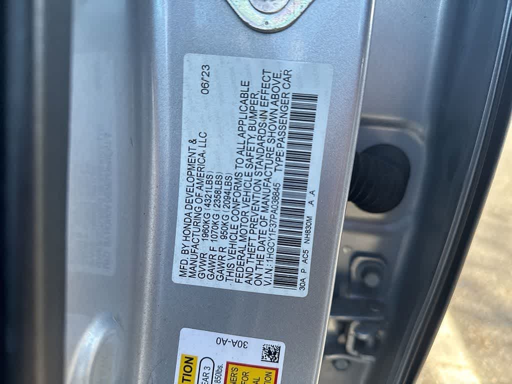 2023 Honda Accord EX