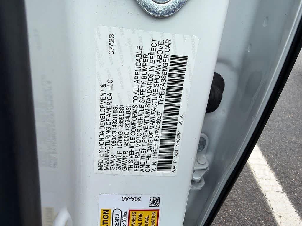 2023 Honda Accord EX