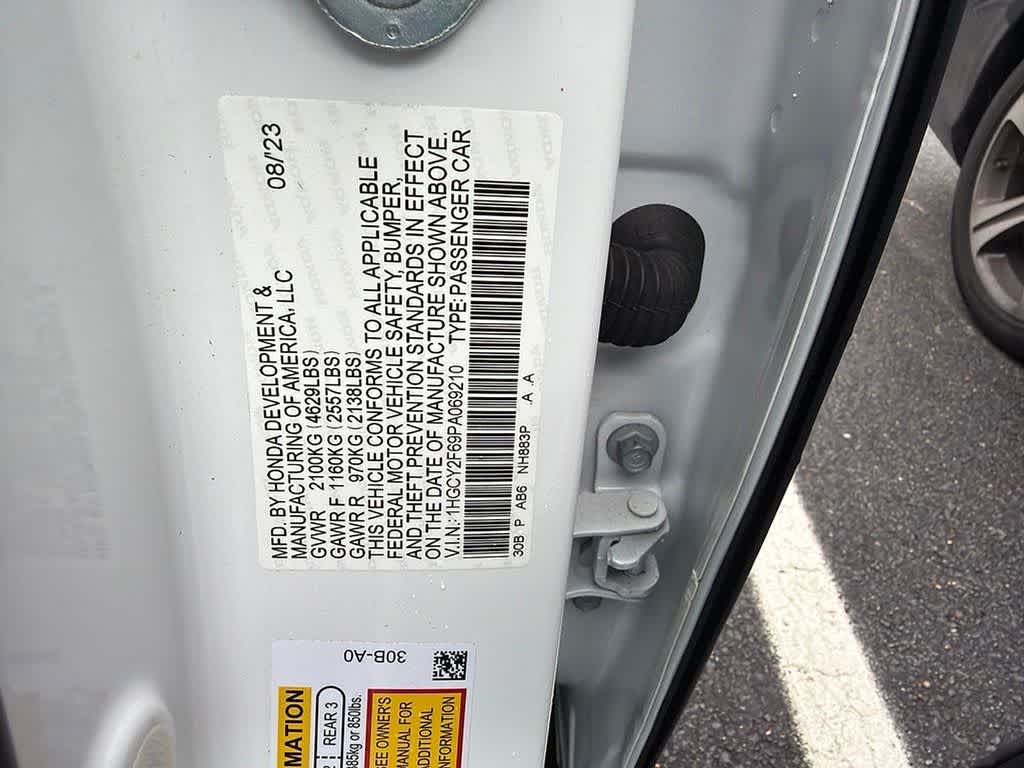 2023 Honda Accord Hybrid EX-L