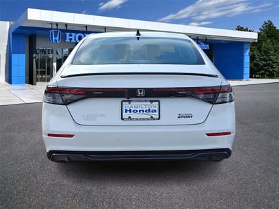 2025 Honda Accord Hybrid Sport-L