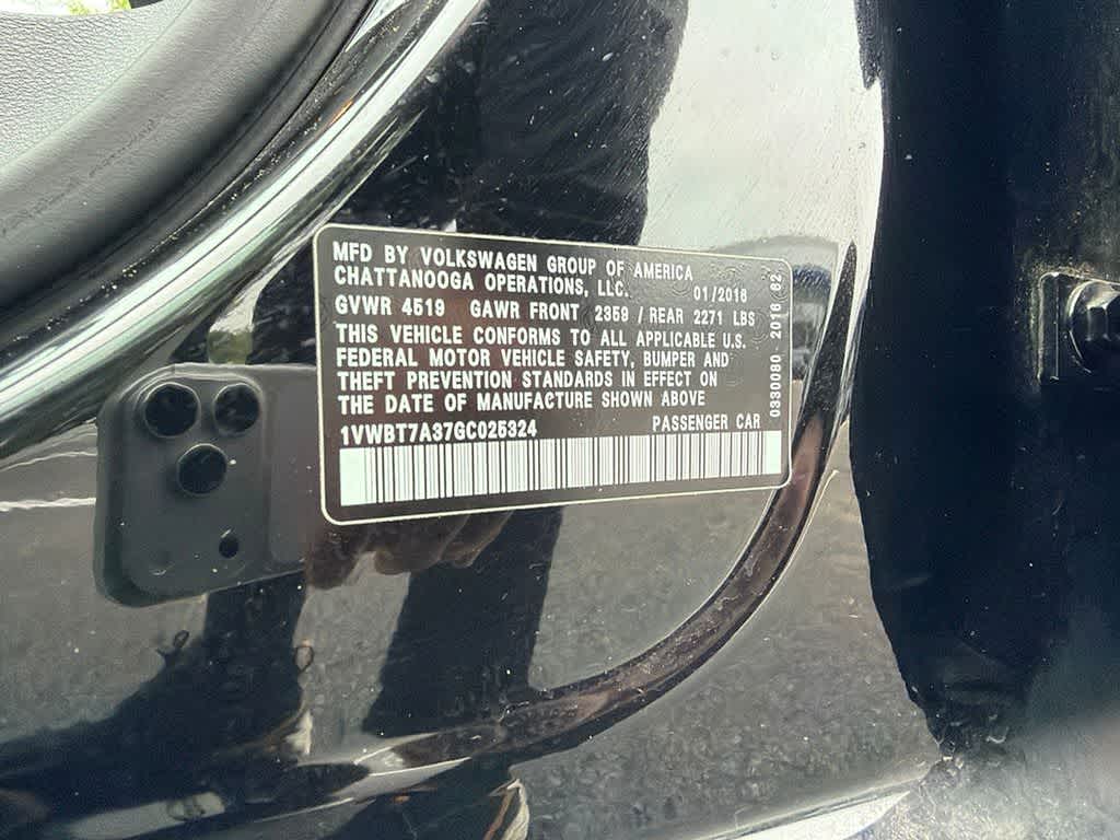 2016 Volkswagen Passat 1.8T SE