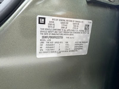 2015 Chevrolet Equinox LT