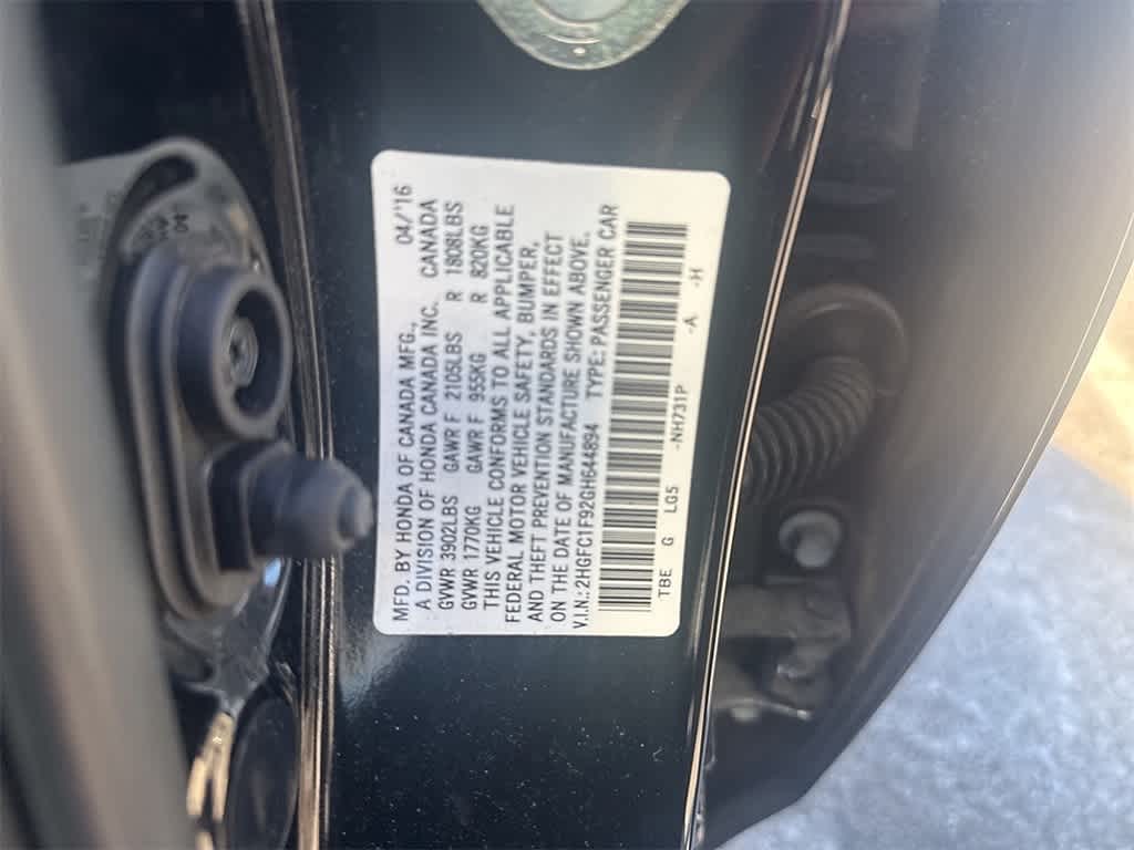 2016 Honda Civic Touring