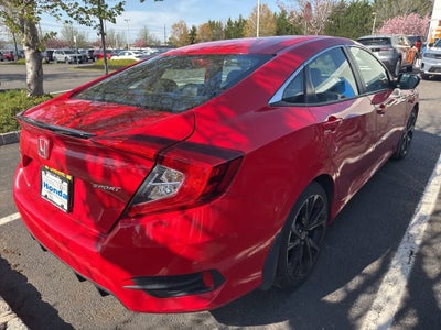 2020 Honda Civic Sedan Sport