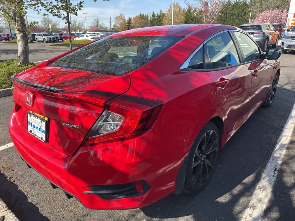 2020 Honda Civic Sedan Sport