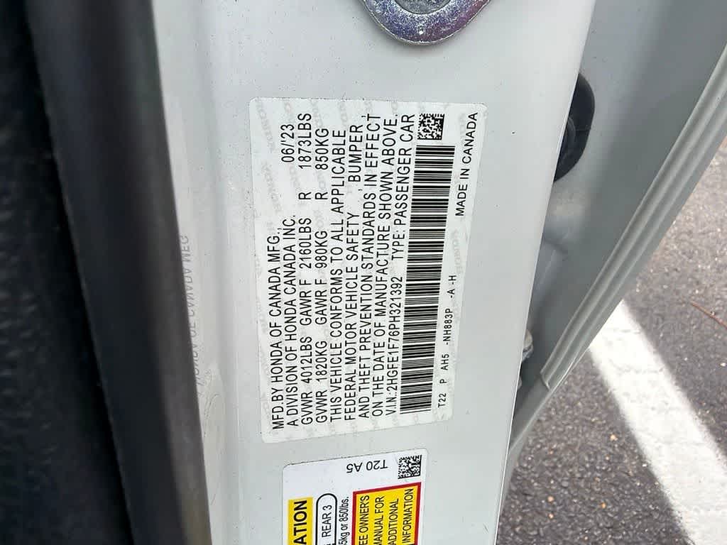 2023 Honda Civic EX