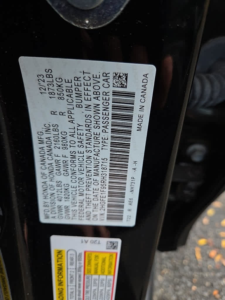 2024 Honda Civic Touring