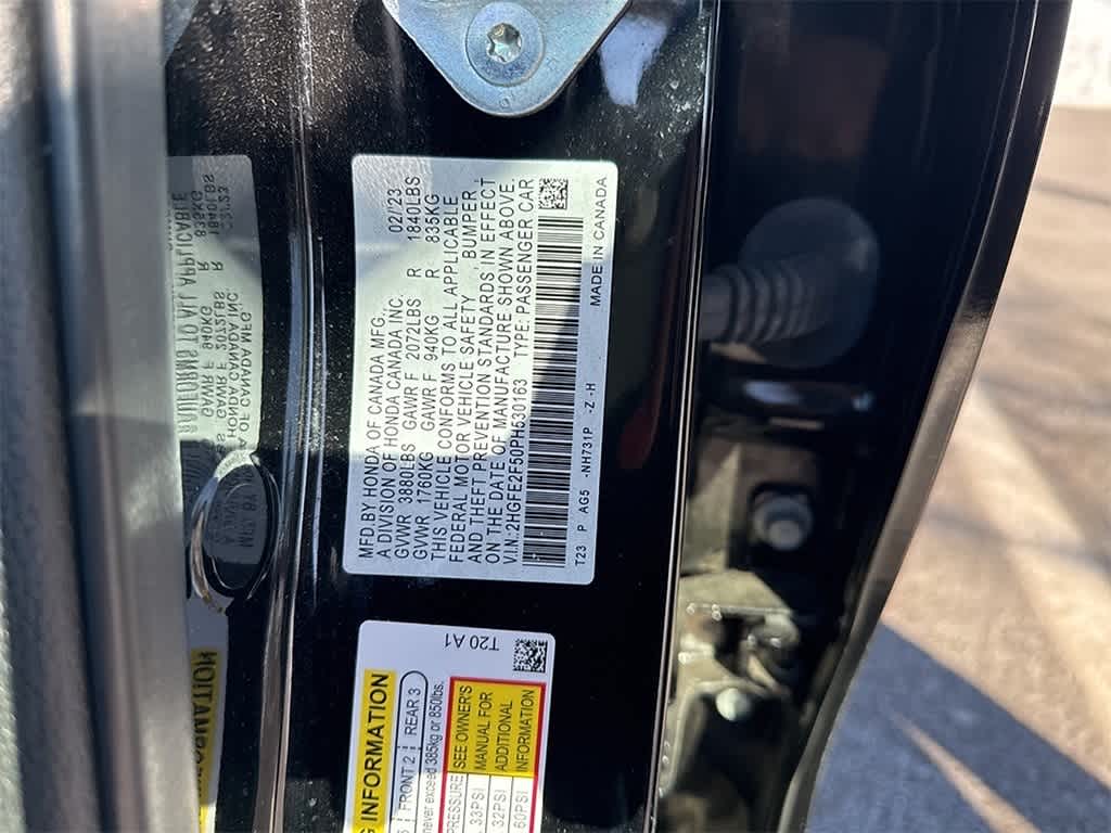 2023 Honda Civic Sport