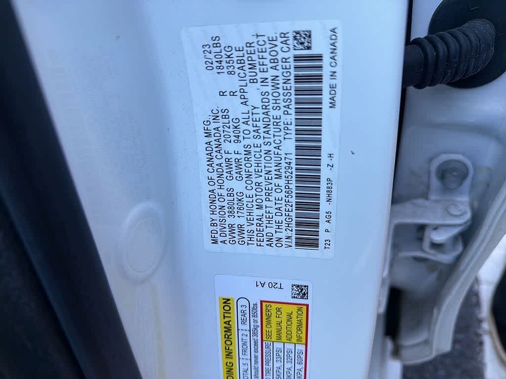 2023 Honda Civic Sport