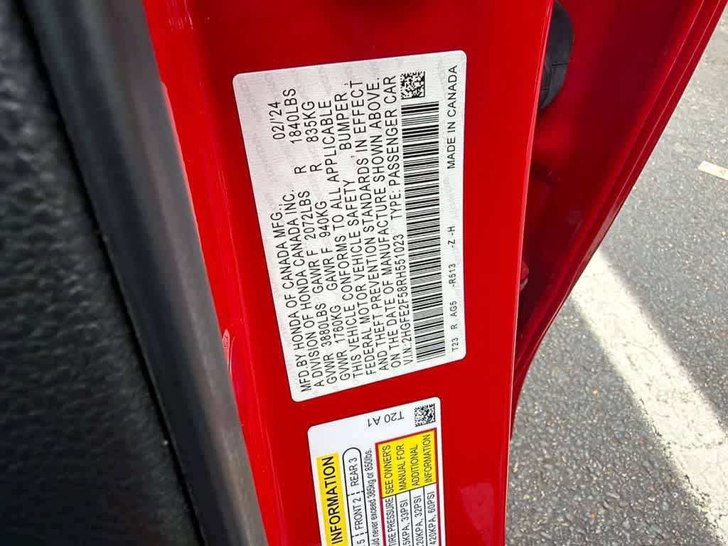 2024 Honda Civic Sport