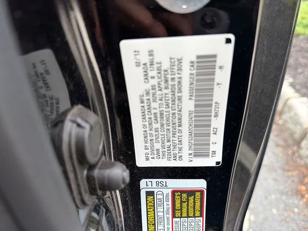 2012 Honda Civic EX