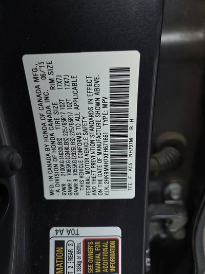 2015 Honda CR-V EX-L