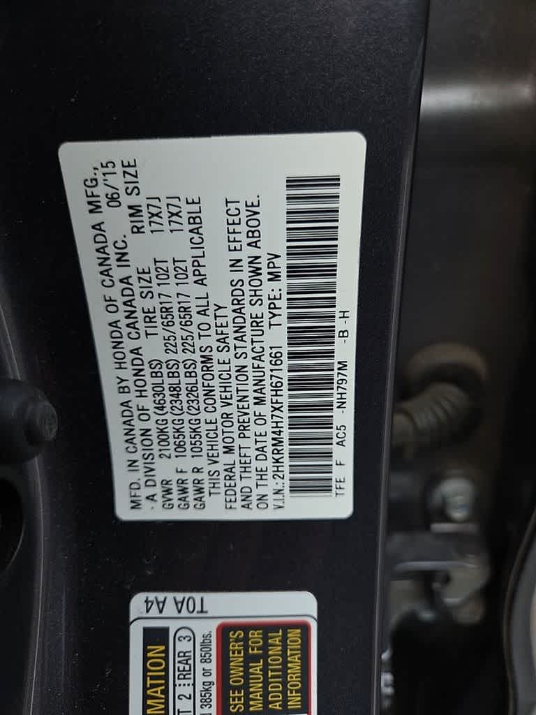 2015 Honda CR-V EX-L