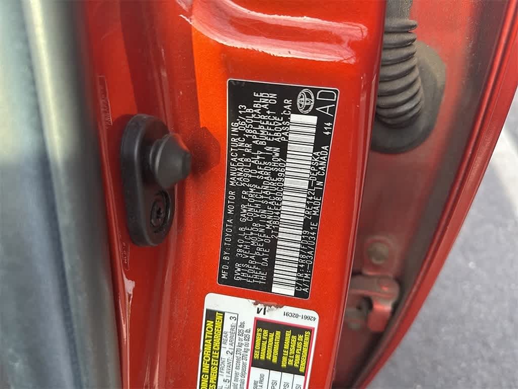 2013 Toyota Corolla S Special Edition