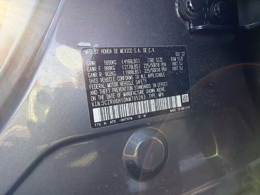 2022 Honda HR-V Sport