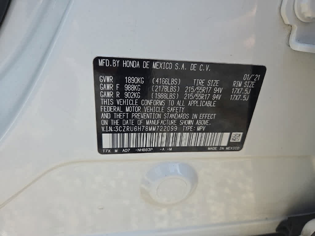 2021 Honda HR-V EX-L