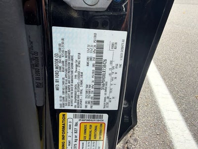 2020 Ford Fusion SE