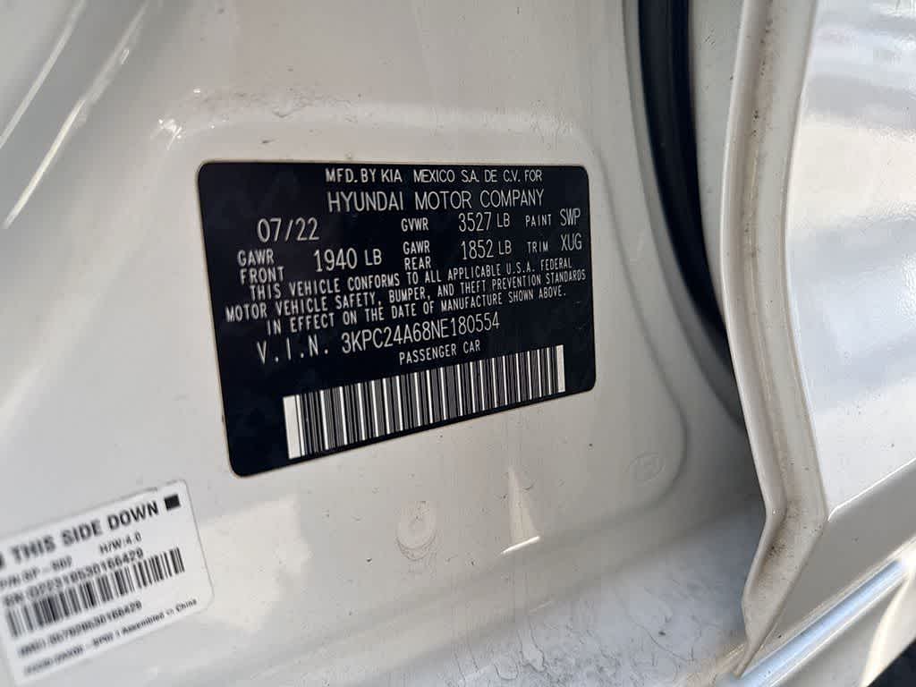 2022 Hyundai Accent SEL