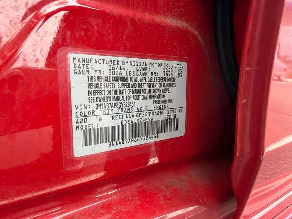 2016 Nissan Sentra SR