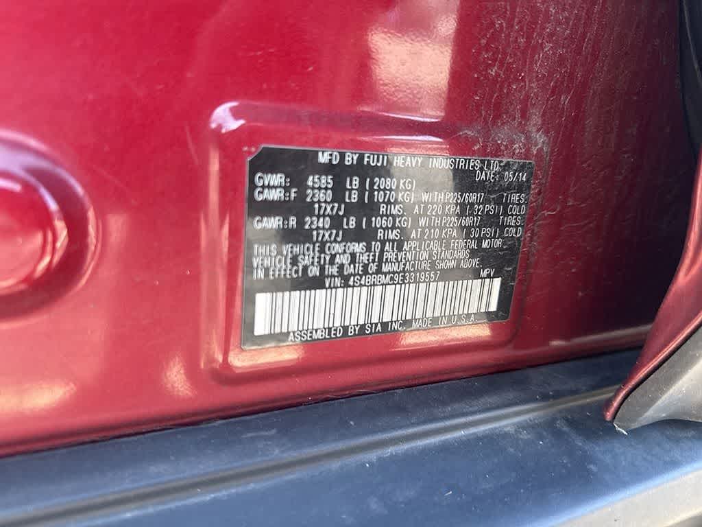 2014 Subaru Outback 2.5i Limited