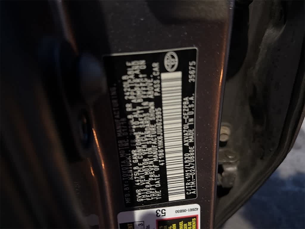 2018 Toyota Camry XSE