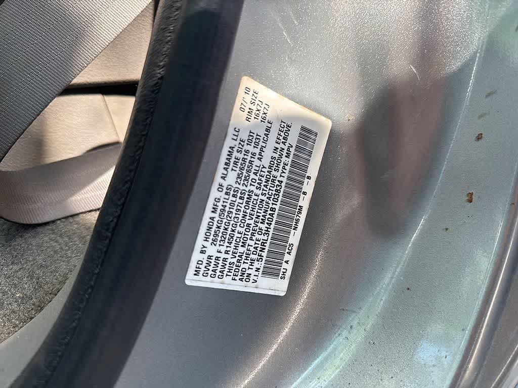 2010 Honda Odyssey EX