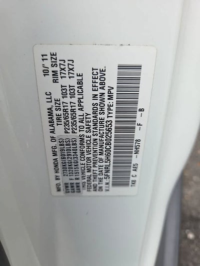 2012 Honda Odyssey Base