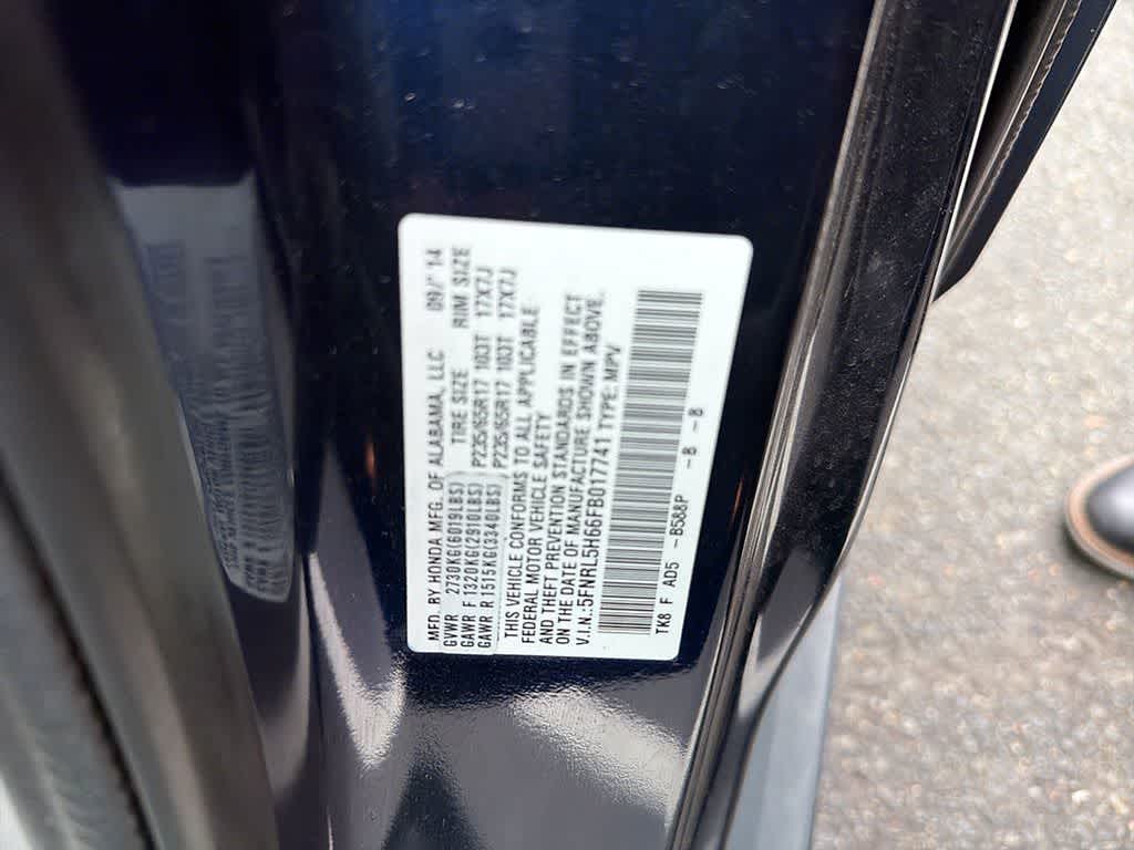 2015 Honda Odyssey Base