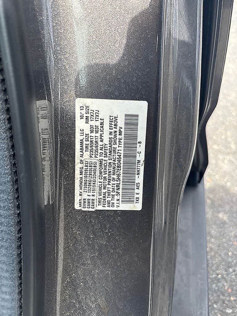 2014 Honda Odyssey EX-L