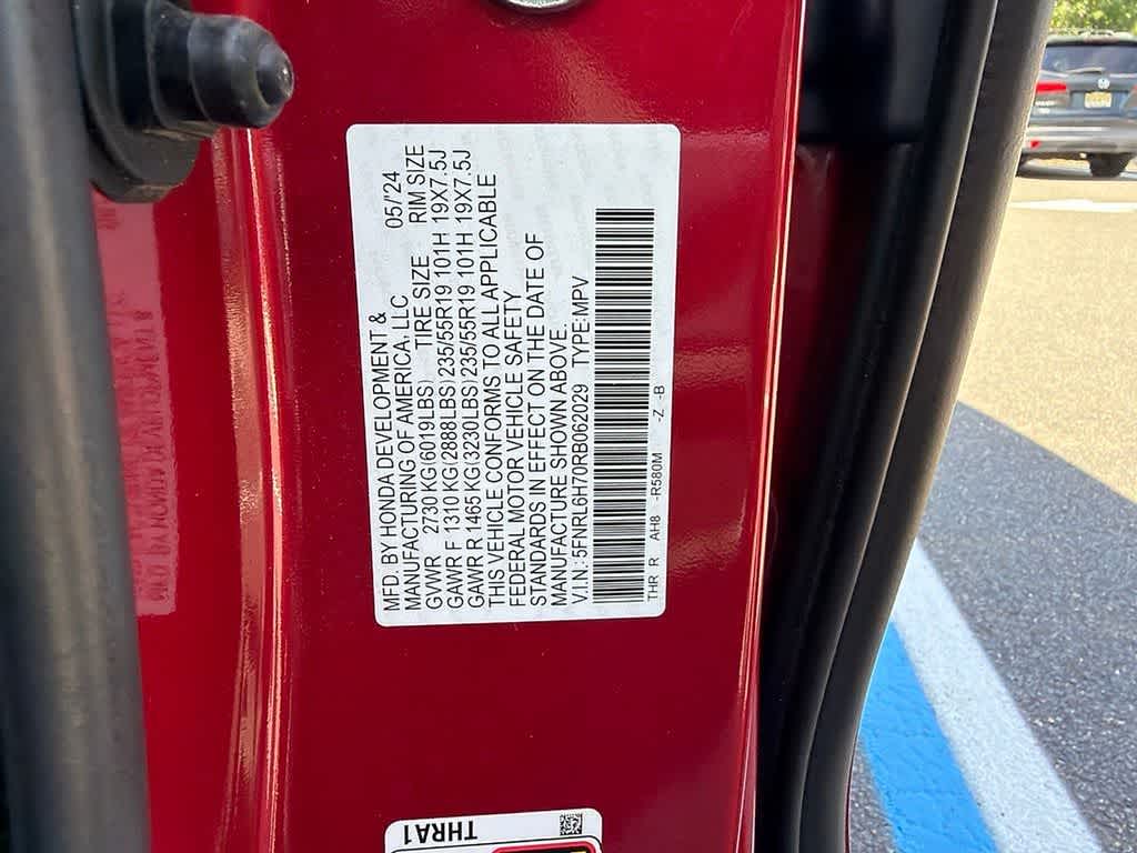 2024 Honda Odyssey Sport