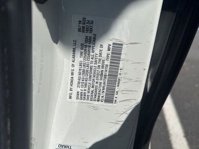 2019 Honda Odyssey EX-L w/Navi/RES