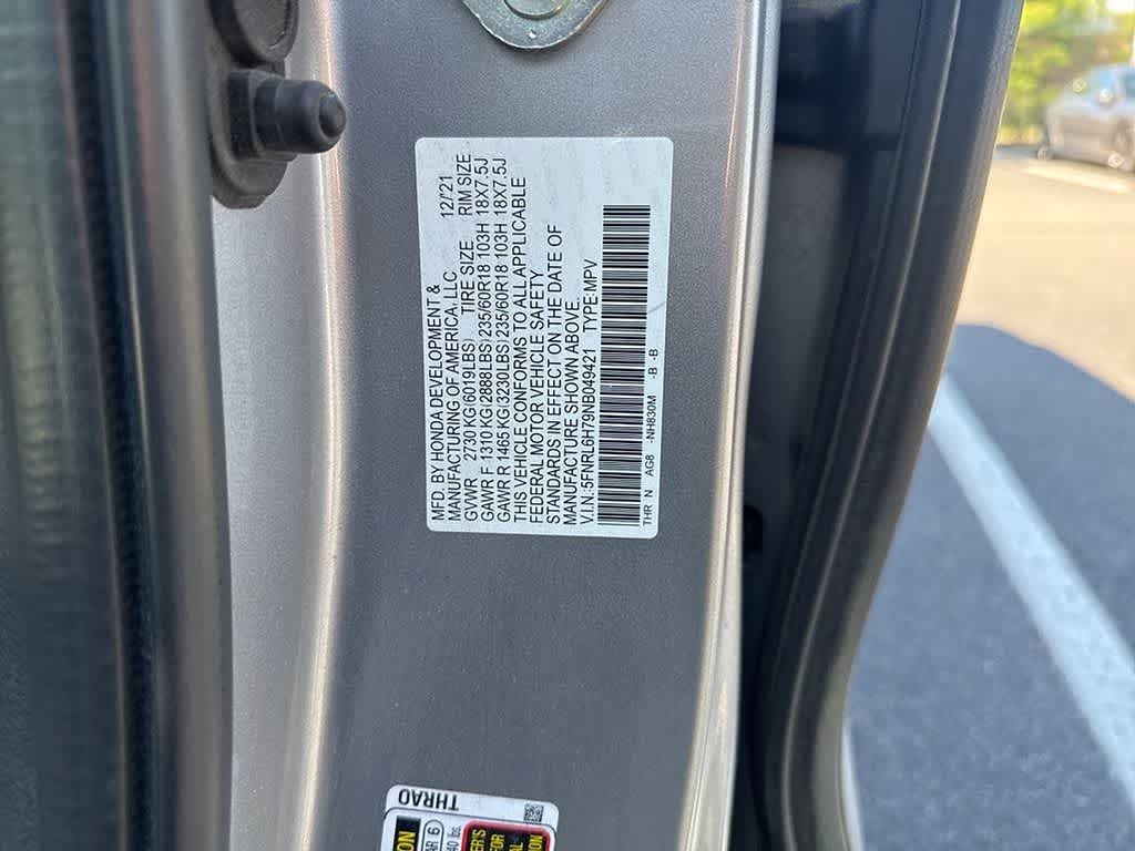 2022 Honda Odyssey EX-L