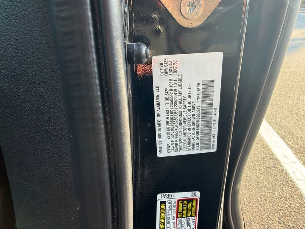 2021 Honda Odyssey Touring